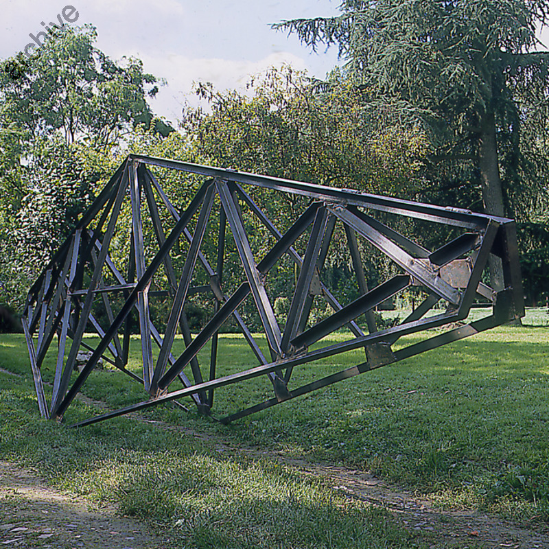 Twins - Pliante - 8.34 x 4.20 x 2 m, galvanized metal