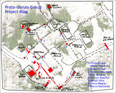 map of the Proto-Gonzo battlefield