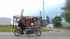 [2014] Bayernoil Bicycle: 3mn movie about Copy (Passing workers)